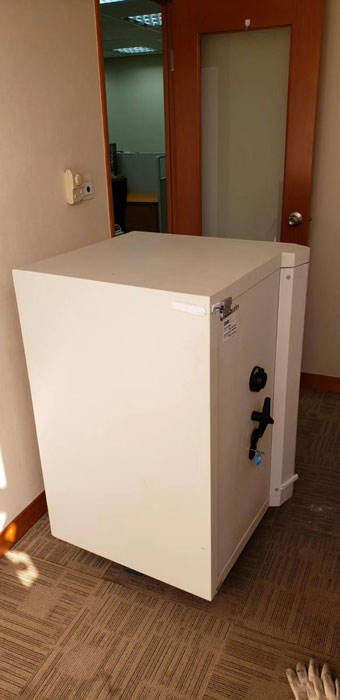 Heavy safe relocation