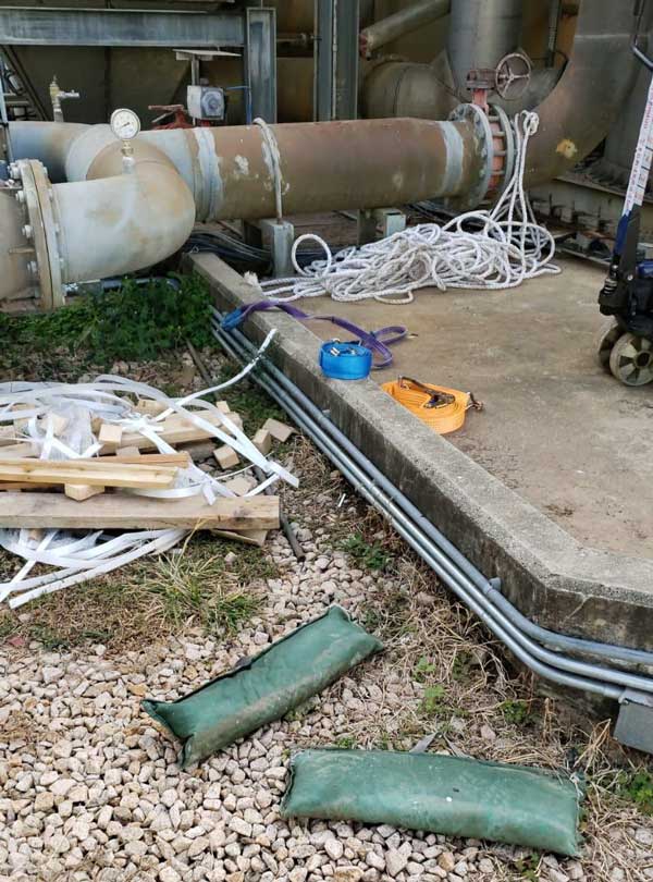 Heavy machinery relocation